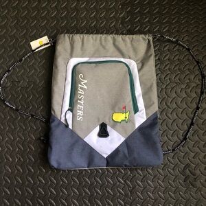 Masters Tournament Cinch Bag NWT